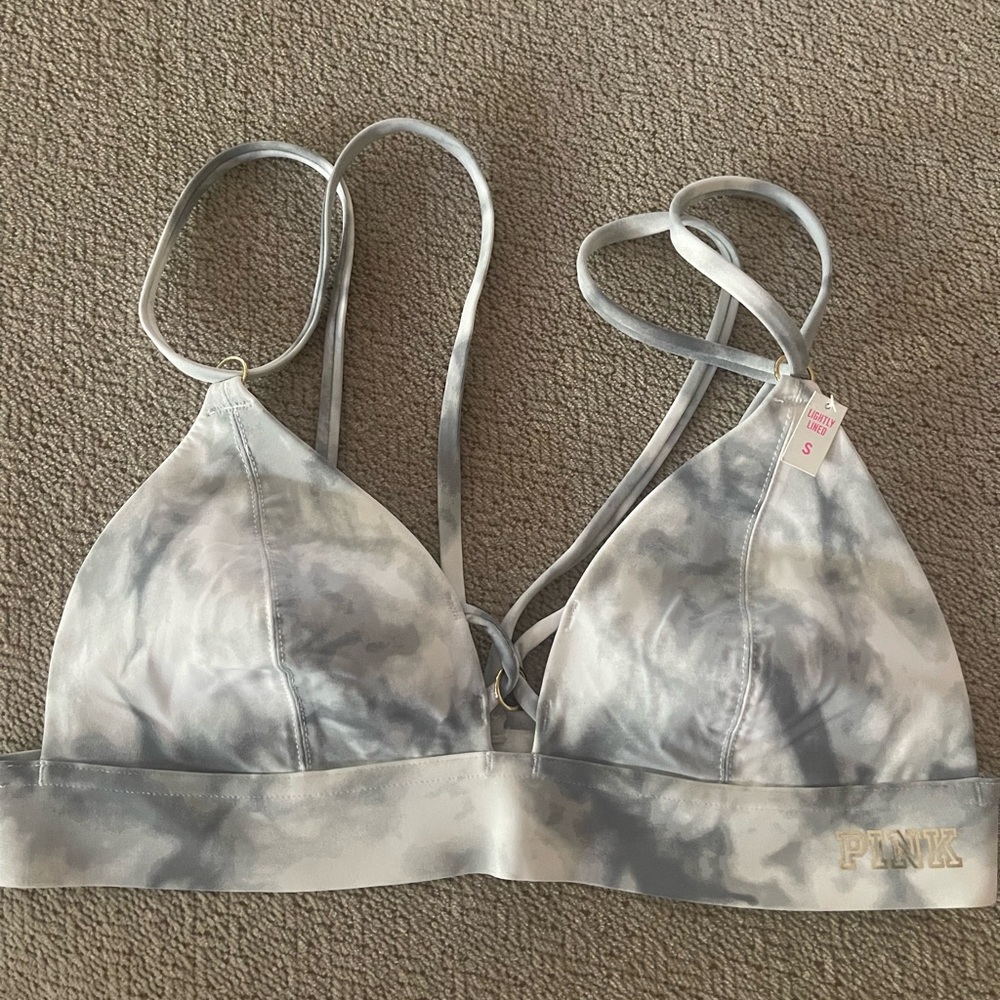 Pink bonded bralette